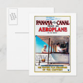 Panama en het Poster van de filmprojectie van het Briefkaart (Voorkant / Achterkant)