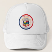 Panama Erfgoed Embleem Trucker Pet (Voorkant)