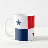 Panama Flag Keramische Koffie Mok (Links)