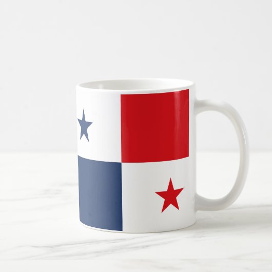 Panama Flag Keramische Koffie Mok (Rechts)