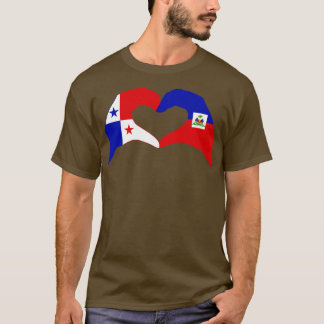 Panama Haïti Multinationale Patriot Vlag S T-shirt