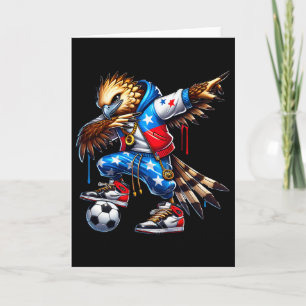Panama Harpy Eagle Dabbing Voetbal Urbyn Streetwea Kaart