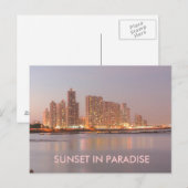 Panama in Keys Sunset in het Briefkaart Paradise (Voorkant / Achterkant)