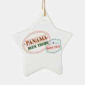 Panama is er geweest dat keramisch ornament (Rechts)