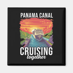 Panama Kanaal Cruisen Vakantie Familie Samen Mat Magneet
