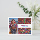 Panama Kuna Crafts briefkaart (Staand voorkant)