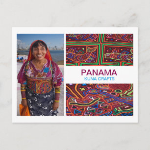 Panama Kuna Crafts briefkaart