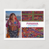 Panama Kuna Crafts briefkaart (Voorkant)