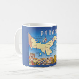 Panama Landkaart Mok