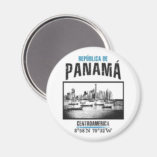 Panama Magneet (Voorkant / Achterkant)