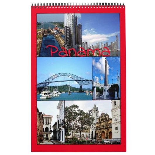 Panama - Midden-Amerika - Kalender (Hoes)