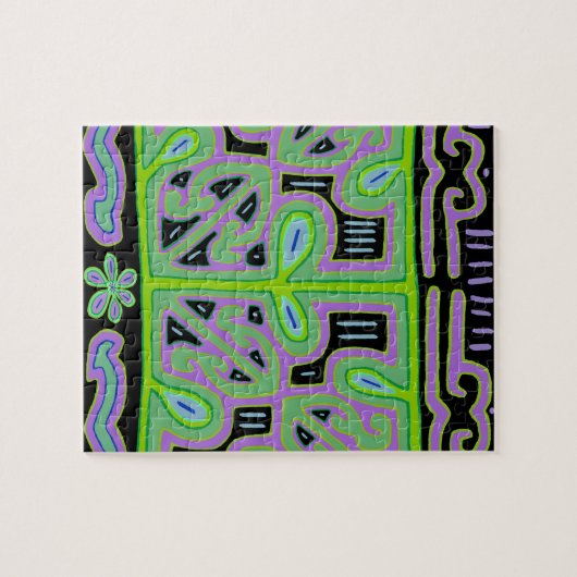 Panama Mola Music Box Legpuzzel (Horizontaal)