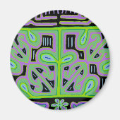 Panama Mola Music Box Magneet (Voorkant)