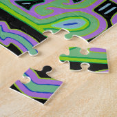 Panama Mola Muziekschaal Legpuzzel (Zijkant)