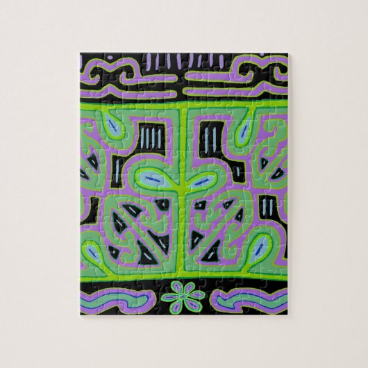 Panama Mola Muziekschaal Legpuzzel (Verticaal)