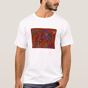 Panama Mola - Sla een paard over, rij een cowboy T-shirt