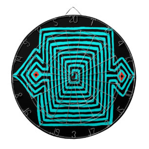 Panama Mola Tortoise - Blue Black Dartbord