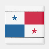 Panama - Nationale Vlag - Actueel Magneet (Voorkant)