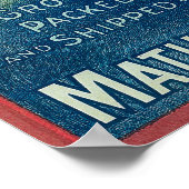 Panama Pacific Apple Crate Label Poster (Hoek)