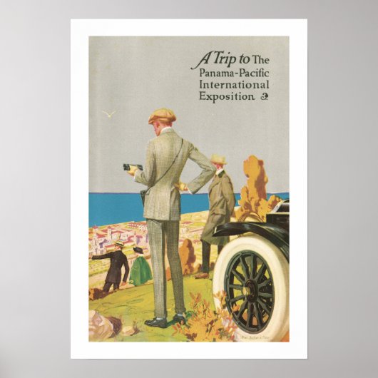 Panama Pacific Expositie Poster (Voorkant)