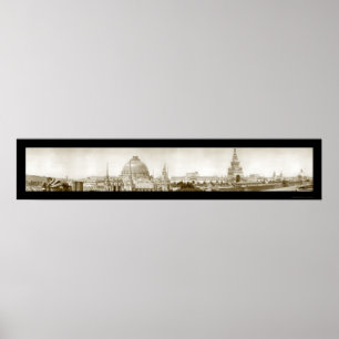 Panama Pacific Exposition San Francisco Foto 1915 Poster