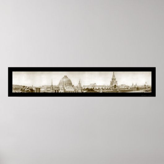 Panama Pacific Exposition San Francisco Foto 1915 Poster (Voorkant)