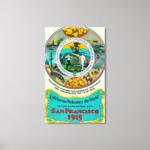 Panama Pacific International Expo 2 Canvas Afdruk