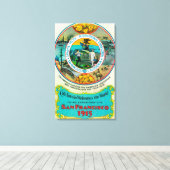 Panama Pacific International Expo 2 Canvas Afdruk (Insitu (Houten vloer))