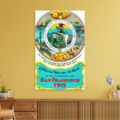 Panama Pacific International Expo 2 Canvas Afdruk (Insitu (Woonkamer))