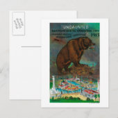 Panama Pacific International Expo Advertisement Briefkaart (Voorkant / Achterkant)