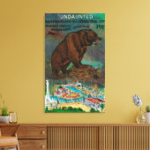 Panama Pacific International Expo Advertisement Canvas Afdruk (Insitu (Woonkamer))