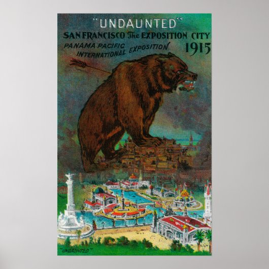 Panama Pacific International Expo Advertisement Poster (Voorkant)