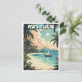 Panama Pearl Islands Reizen Briefkaart (Staand voorkant)