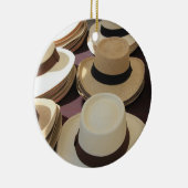 Panama-petten Keramisch Ornament (Rechts)