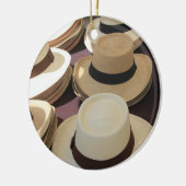 Panama-petten Keramisch Ornament (Links)