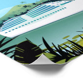 Panama-reisposter Poster (Hoek)