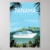 Panama-reisposter Poster (Voorkant)