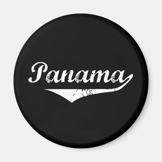Panama Revolutie Stijl Magneet (Voorkant)
