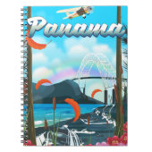 Panama rivier vakantieprint notitieboek (Voorkant)