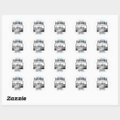 Panama Ronde Sticker (Vel)