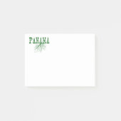 Panama Rooted Tree Roots Panamanian Word Art Post-it® Notes (Voorkant)