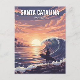 Panama Santa Catalina Reizen Briefkaart