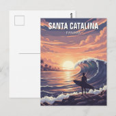 Panama Santa Catalina Reizen Briefkaart (Voorkant / Achterkant)