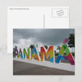 panama-signaal briefkaart (Voorkant / Achterkant)