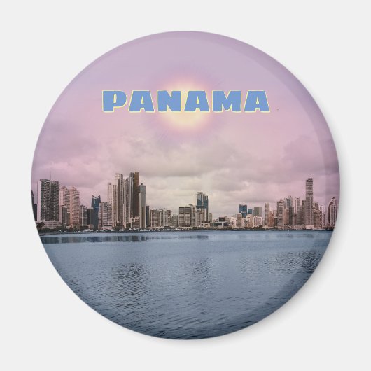 Panama Skyline Magneet (Voorkant)