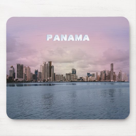 Panama Skyline Muismat (Voorkant)