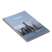 Panama Skyline (tekst aanpasbaar) Notitieboek (Rechterzijde)