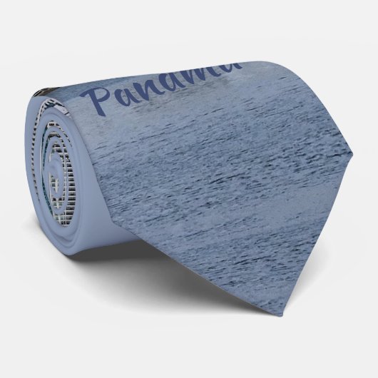 Panama Skyscraper Stropdas (Opgerold)