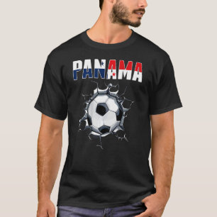 Panama Soccer Fans - Panamese Football in Cracke T-shirt
