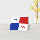 Panama-spandoekaart Kaart (Gele Bloem)